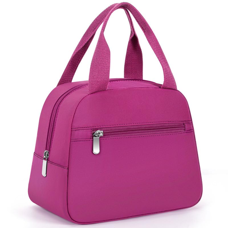 Lunch Bag for Women Men, Corduroy Small Insulated Lunch Box