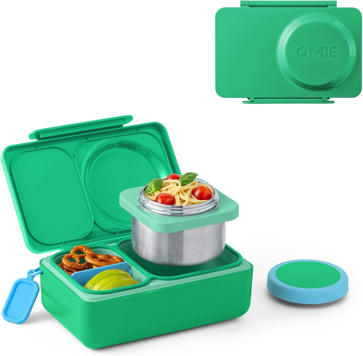 Omie OmieBox UP Kids Insulated Bento Box, Graphite
