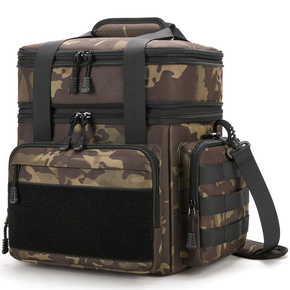 Gafetrey Tactical Lunch Box for Men - Large Lunch Bag Double Deck