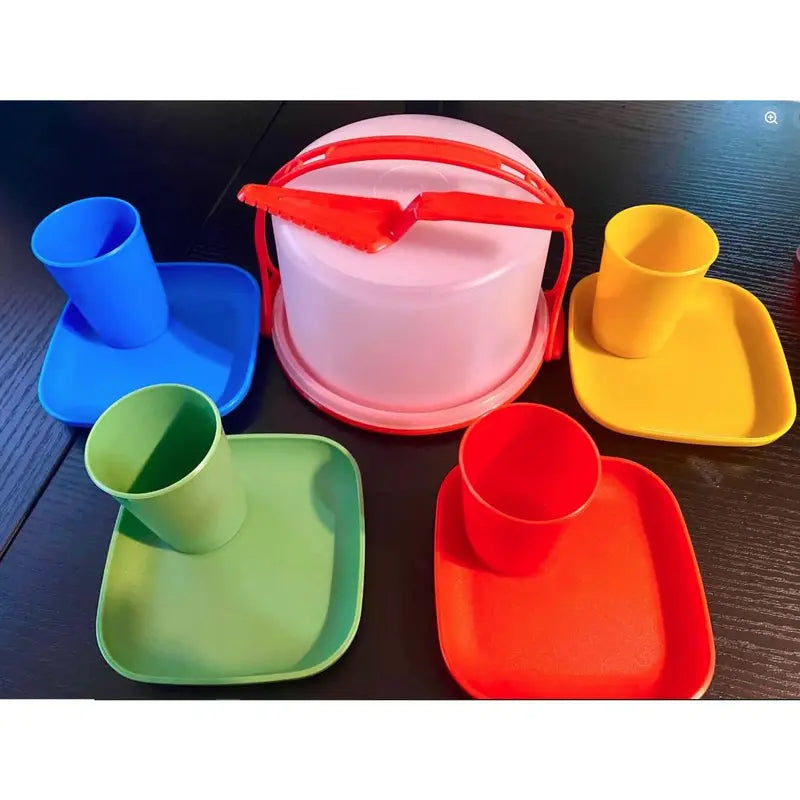 BPA-Free 9-Piece Reusable Pretend Play Kitchen Accessories Set - Toddler Indoor Play Set, Limited Release, Suitable for Ages 3+