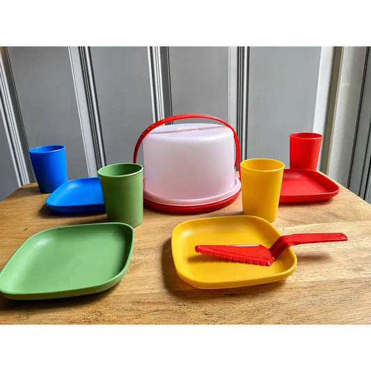 BPA-Free 9-Piece Reusable Pretend Play Kitchen Accessories Set - Toddler Indoor Play Set, Limited Release, Suitable for Ages 3+