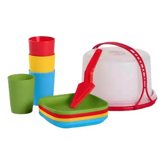 BPA-Free 9-Piece Reusable Pretend Play Kitchen Accessories Set - Toddler Indoor Play Set, Limited Release, Suitable for Ages 3+