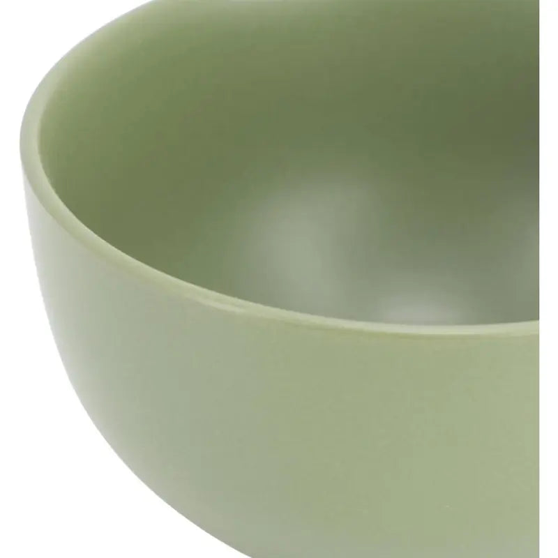 Gibson Home Everyday Plus 12 Piece Round Stoneware Dinnerware Set in Green