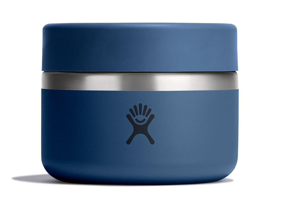 Hydro Flask Food Jar – Insulated Stainless Steel, Snack Travel Container for Hot Food, Lunch, & Soup 12 Oz Agave Green