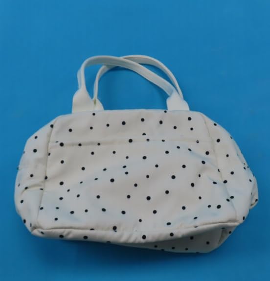Bluboon Lunch Box for Women Cute Lunch Bag Reusable Insulated Lunch Bags Large Capacity Lunchbox Cooler for Work Picnic or Travel Gifts (A Sage Green White Stripes, 10 x 7.5 x 8 inches)