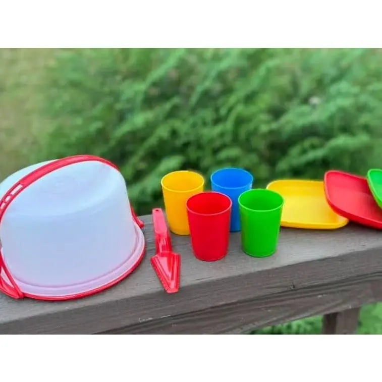 BPA-Free 9-Piece Reusable Pretend Play Kitchen Accessories Set - Toddler Indoor Play Set, Limited Release, Suitable for Ages 3+