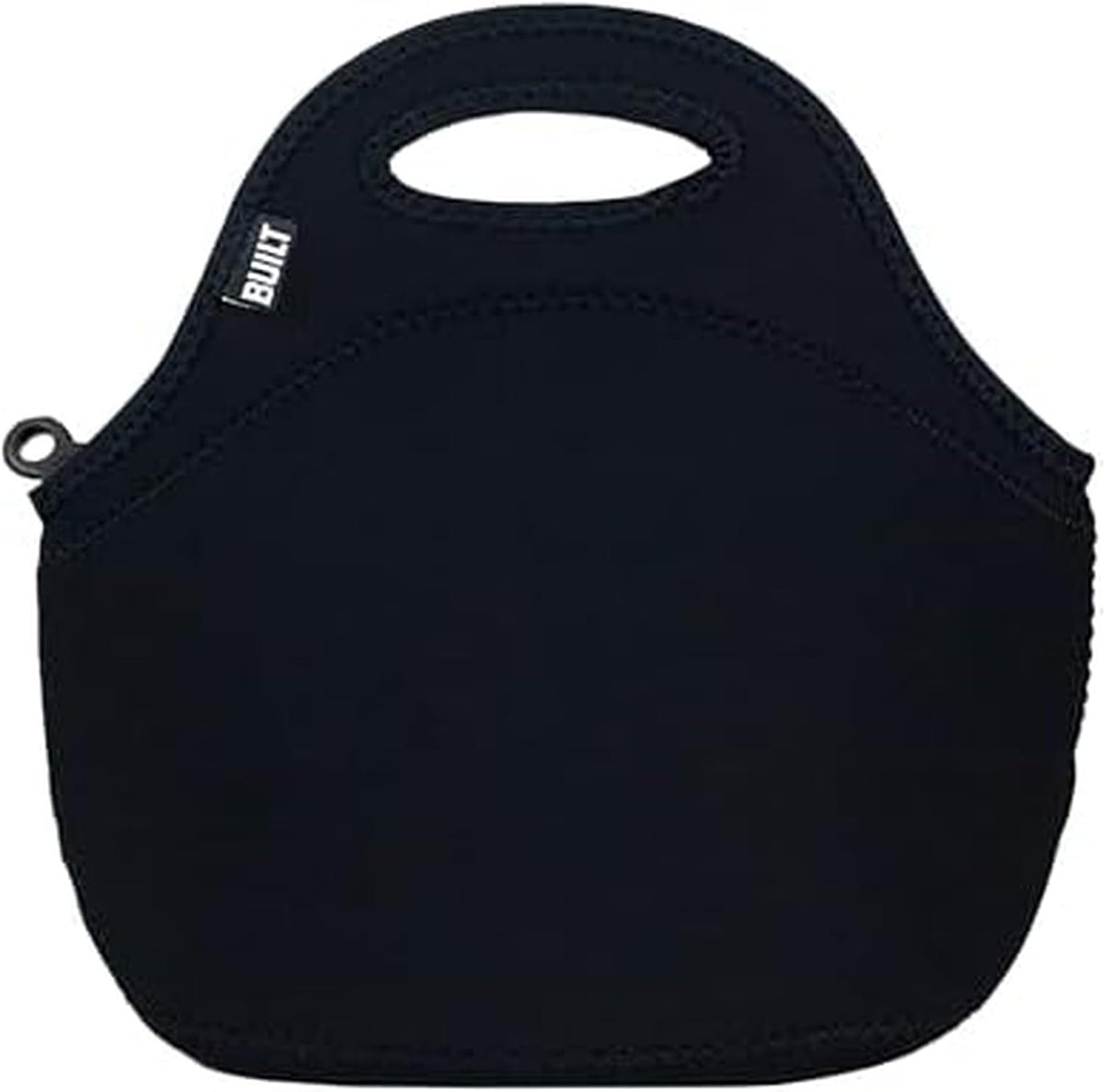 Built Gourmet Getaway Lunch Bag - Insulated Neoprene Lunch Box for Women and Men, Collapsible and Machine Washable, Black
