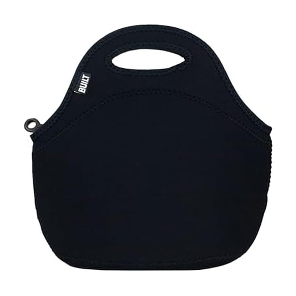 Built Gourmet Getaway Lunch Bag - Insulated Neoprene Lunch Box for Women and Men, Collapsible and Machine Washable, Black