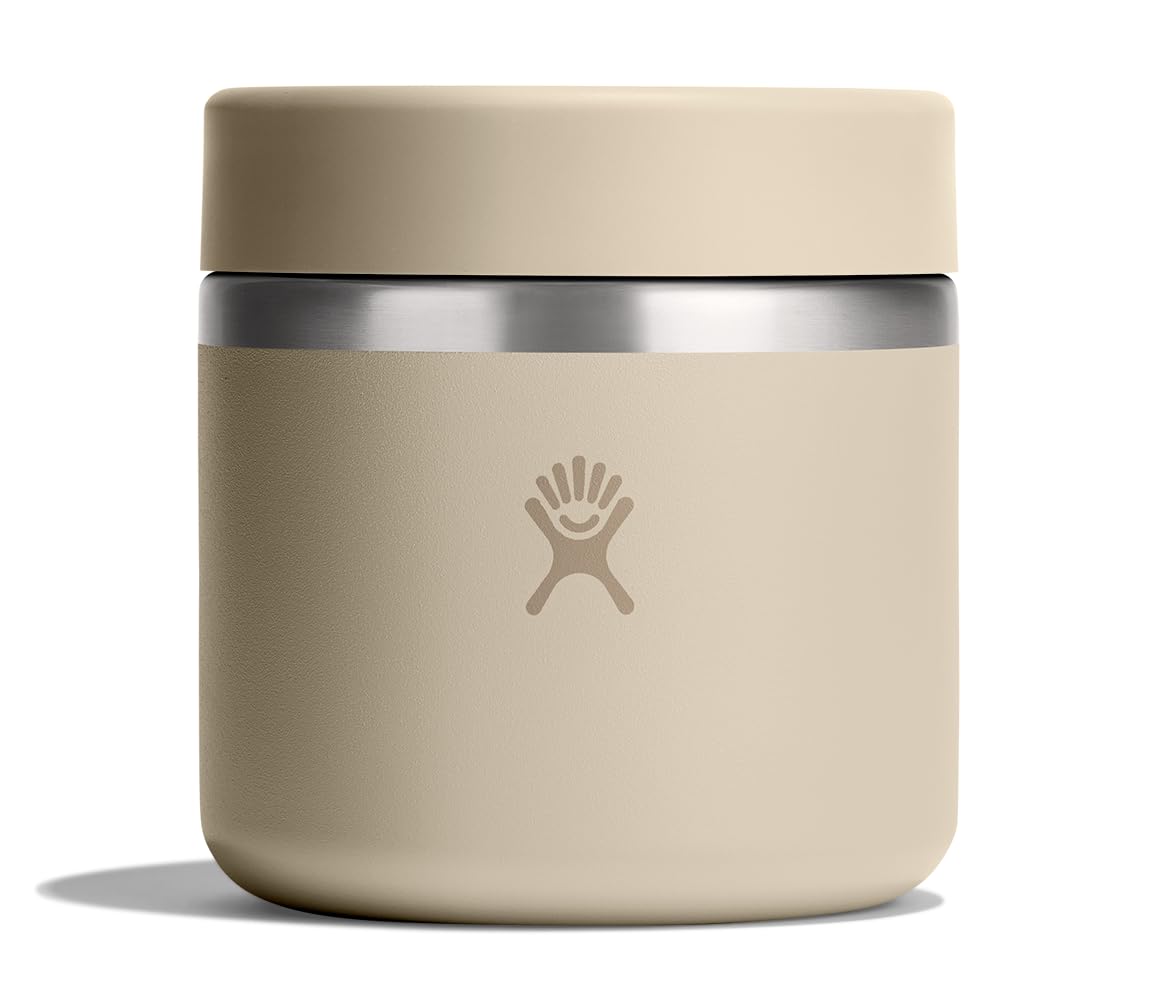 Hydro Flask Food Jar – Insulated Stainless Steel, Snack Travel Container for Hot Food, Lunch, & Soup 12 Oz Agave Green