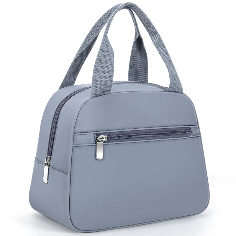 Lunch Bag for Women Men, Corduroy Small Insulated Lunch Box