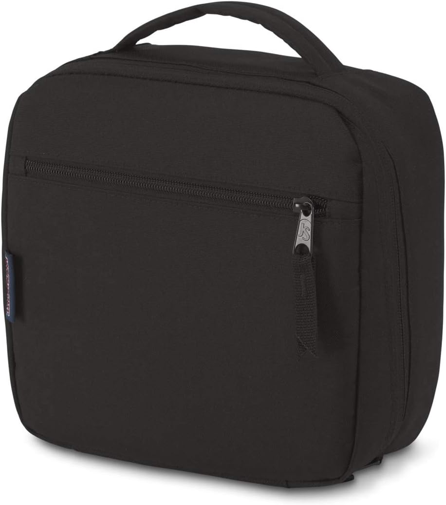 JanSport Lunch Break Insulated Cooler Bag - Leakproof Picnic Tote, Black