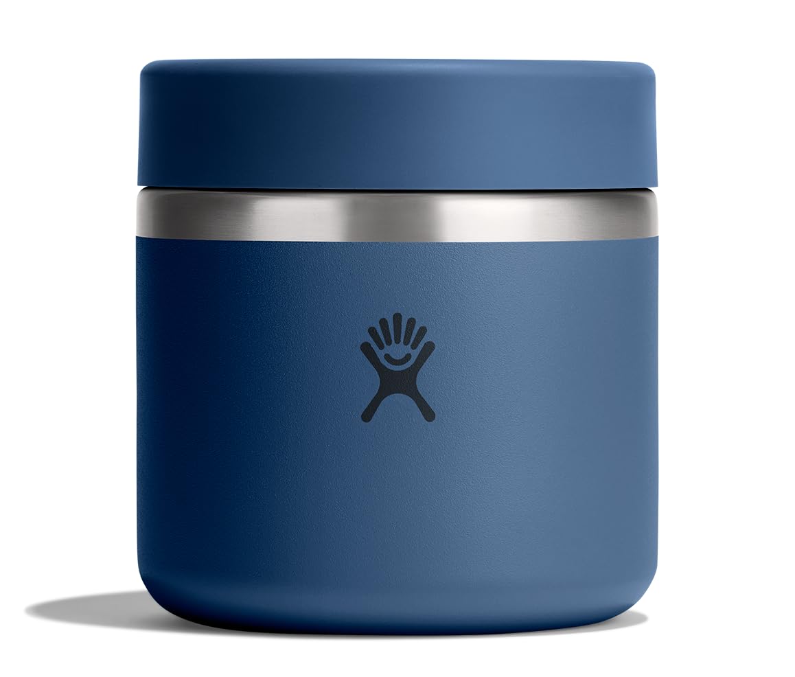 Hydro Flask Food Jar – Insulated Stainless Steel, Snack Travel Container for Hot Food, Lunch, & Soup 12 Oz Agave Green