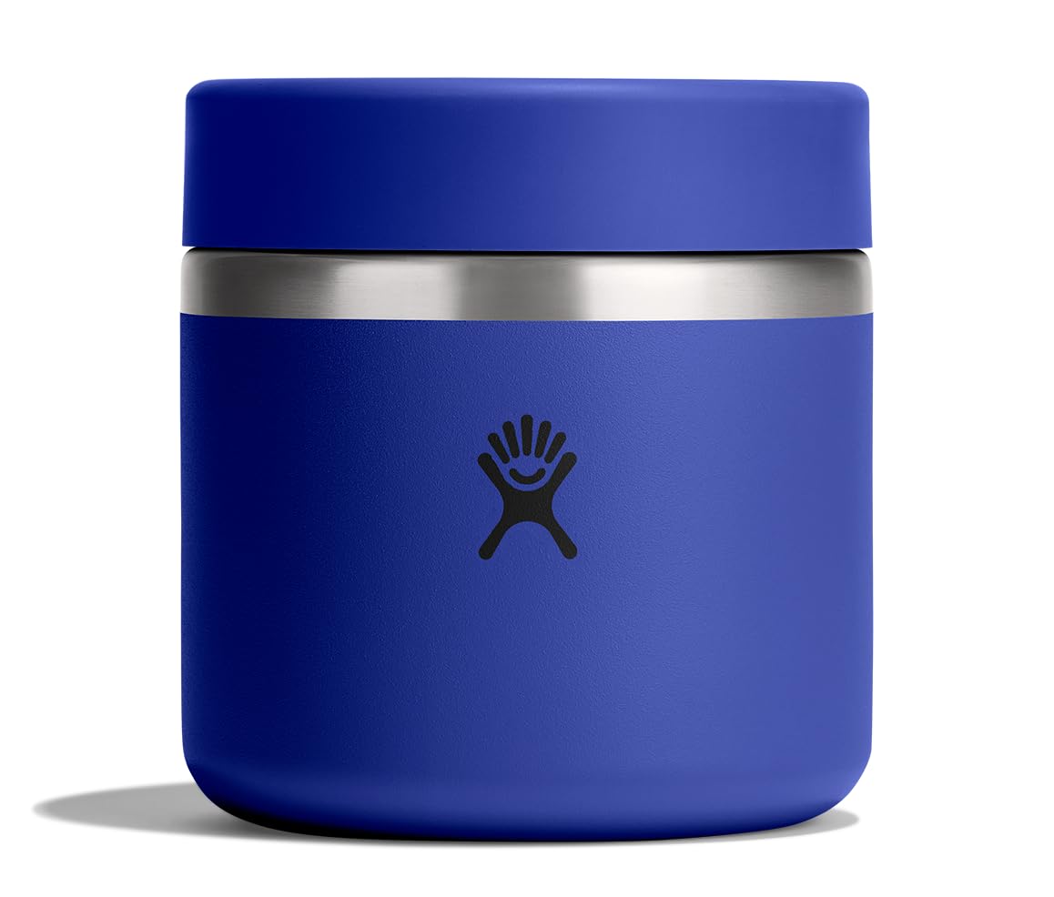 Hydro Flask Food Jar – Insulated Stainless Steel, Snack Travel Container for Hot Food, Lunch, & Soup 12 Oz Agave Green