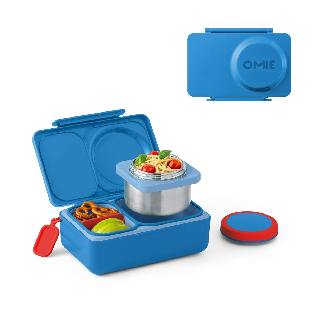 Omie OmieBox UP Kids Insulated Bento Box, Graphite