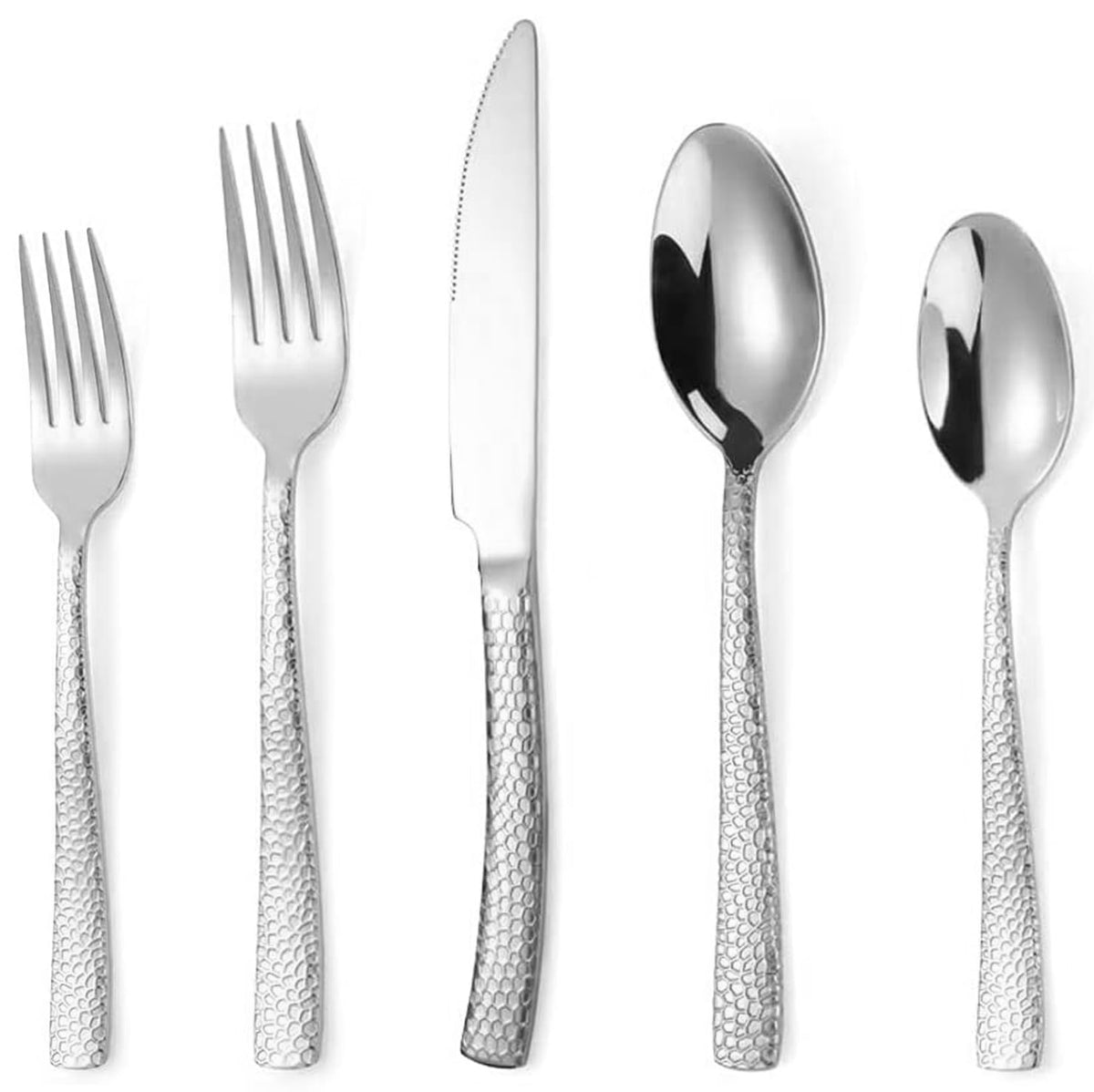 Retro Royal Gold Silverware Set With Gift Box For 8 Cutlery Set Utensils Stainless Steel Flatware 40 Pieces MIKIWAY Kitchen Tableware Set For Gifts Festive, Dishwasher Safe, Mirror Polishing