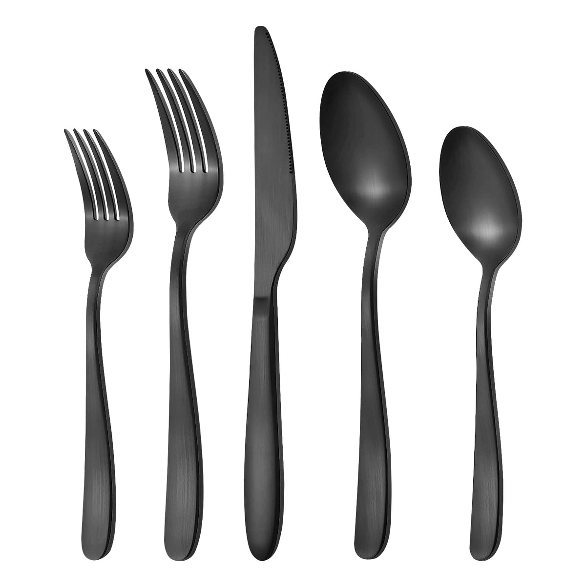 Compralo Silverware Set for 12, Stainless Steel 60 Piece Flatware Set