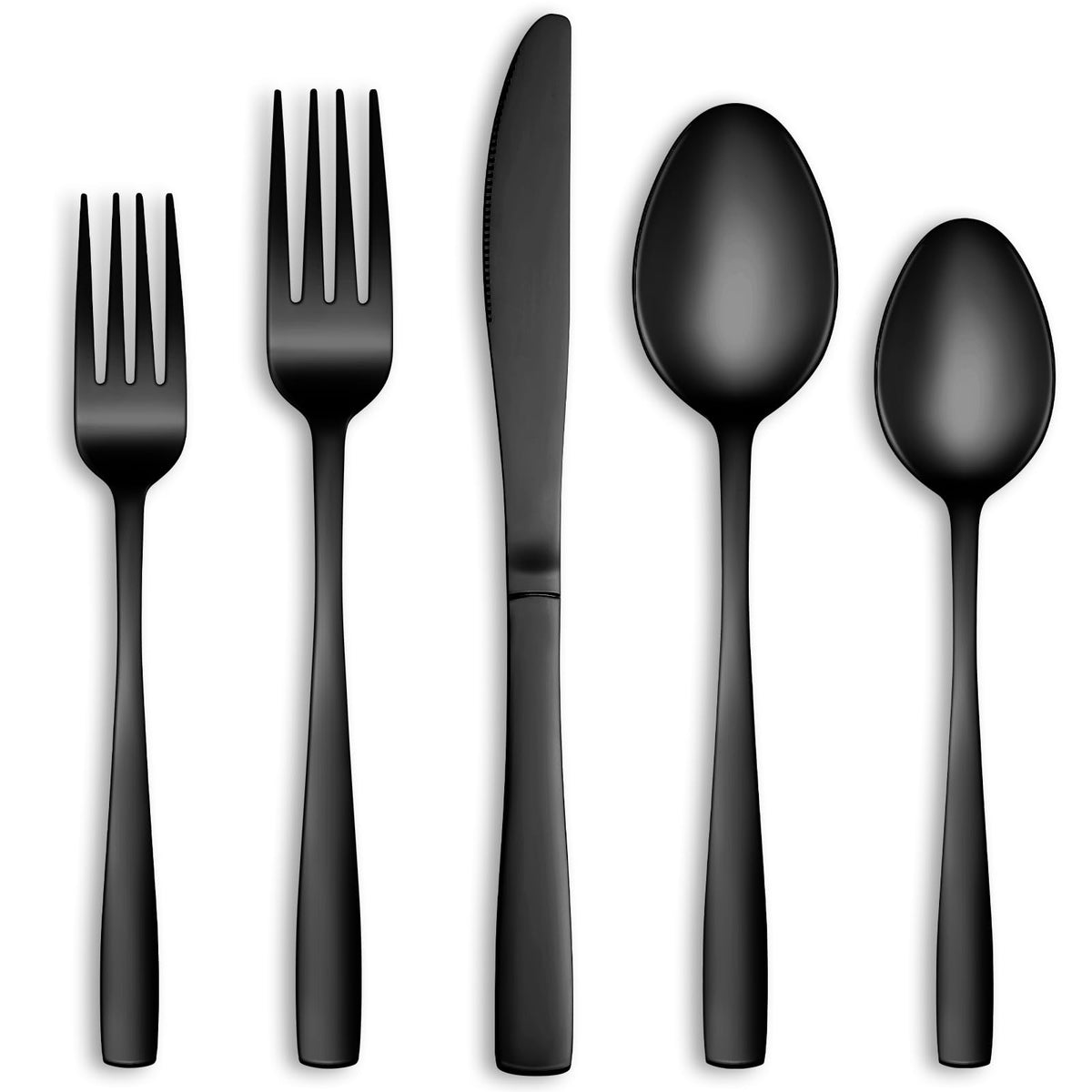 40 Pcs Silverware Set Service for 8, Food Grade Stainless Steel Flatware Set, Mirror Polished Cutlery Utensil Sets, Kitchen Eating Tableware Sets, Include Dinner Knives Fork Spoon, Dishwasher Safe
