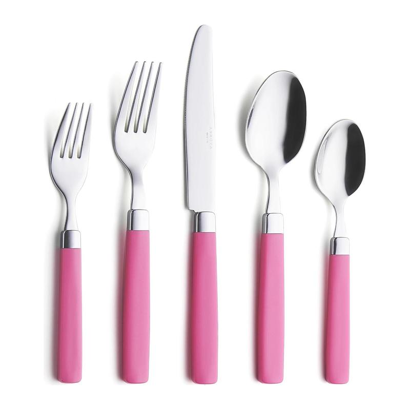 Silverware Set Stainless Steel Colorful Tableware Kitchen Flatware Set Utensils, Includes Dinner , Forks, Spoons & Dessert Spoons (Turquoise, 16 count)