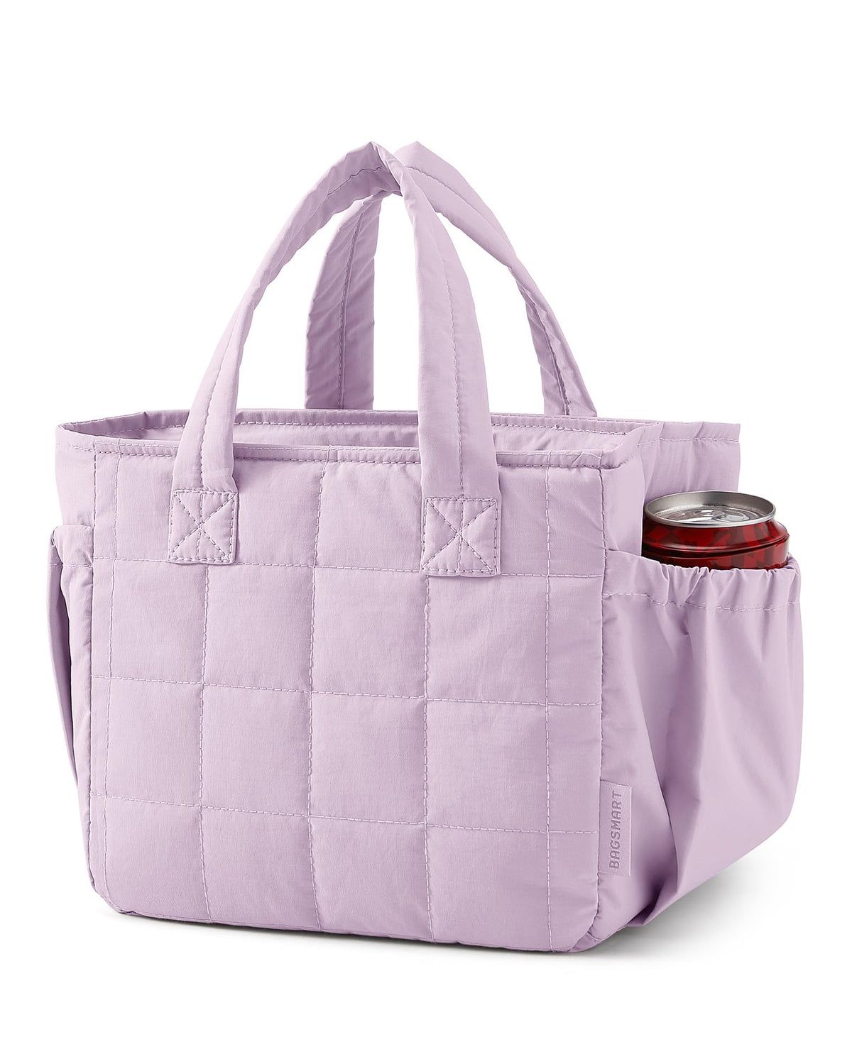 BAGSMART Lunch Bag Women Small Cute Quilted Insulated Leakproof Lightweight