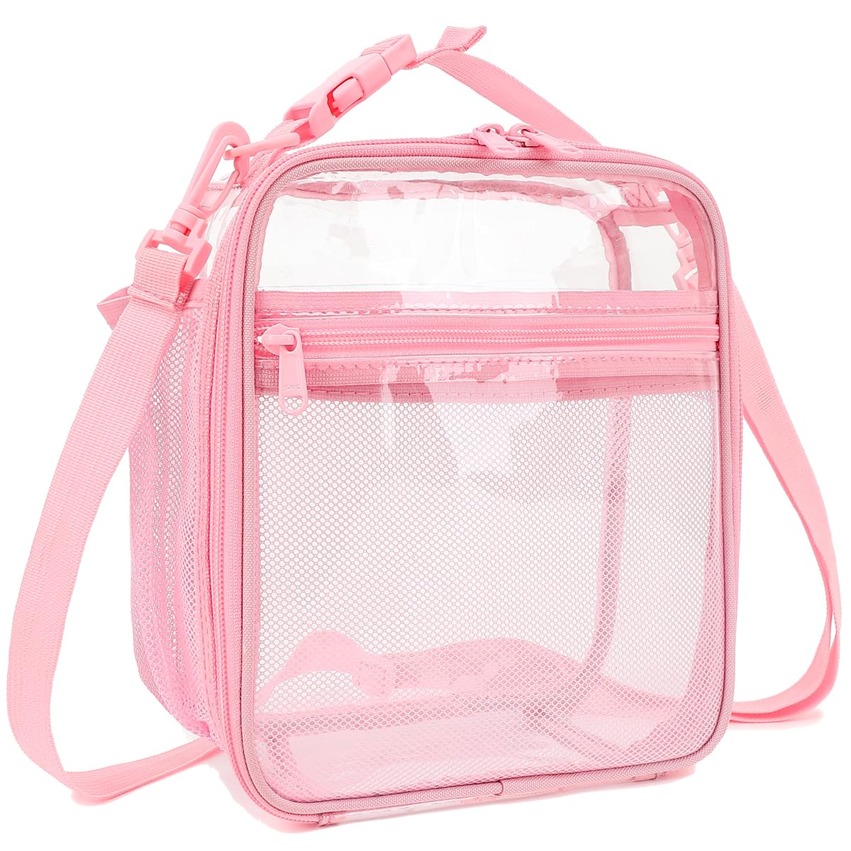 FlowFly Kids Lunch Box Insulated Letter Print Soft Bag Mini Cooler Back to School Thermal Meal Tote Kit for Girls, Boys, Black