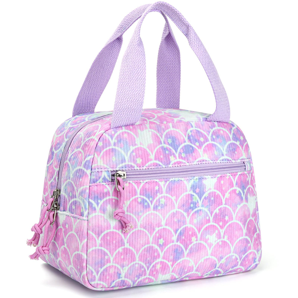 Lunch Bag for Women Men, Corduroy Small Insulated Lunch Box