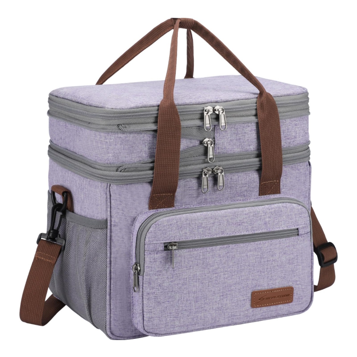 Maelstrom 23L Insulated Lunch Box, Expandable Double Deck Cooler Bag