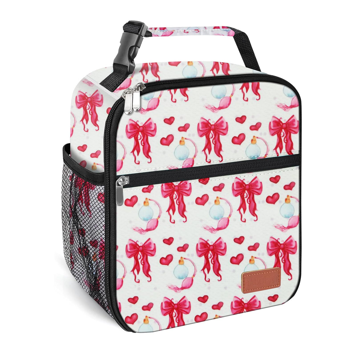 Lunch Box for Men & Women Durable Lunch Bag for Work & Adults Reusable Insulated Small Lunchbox Black
