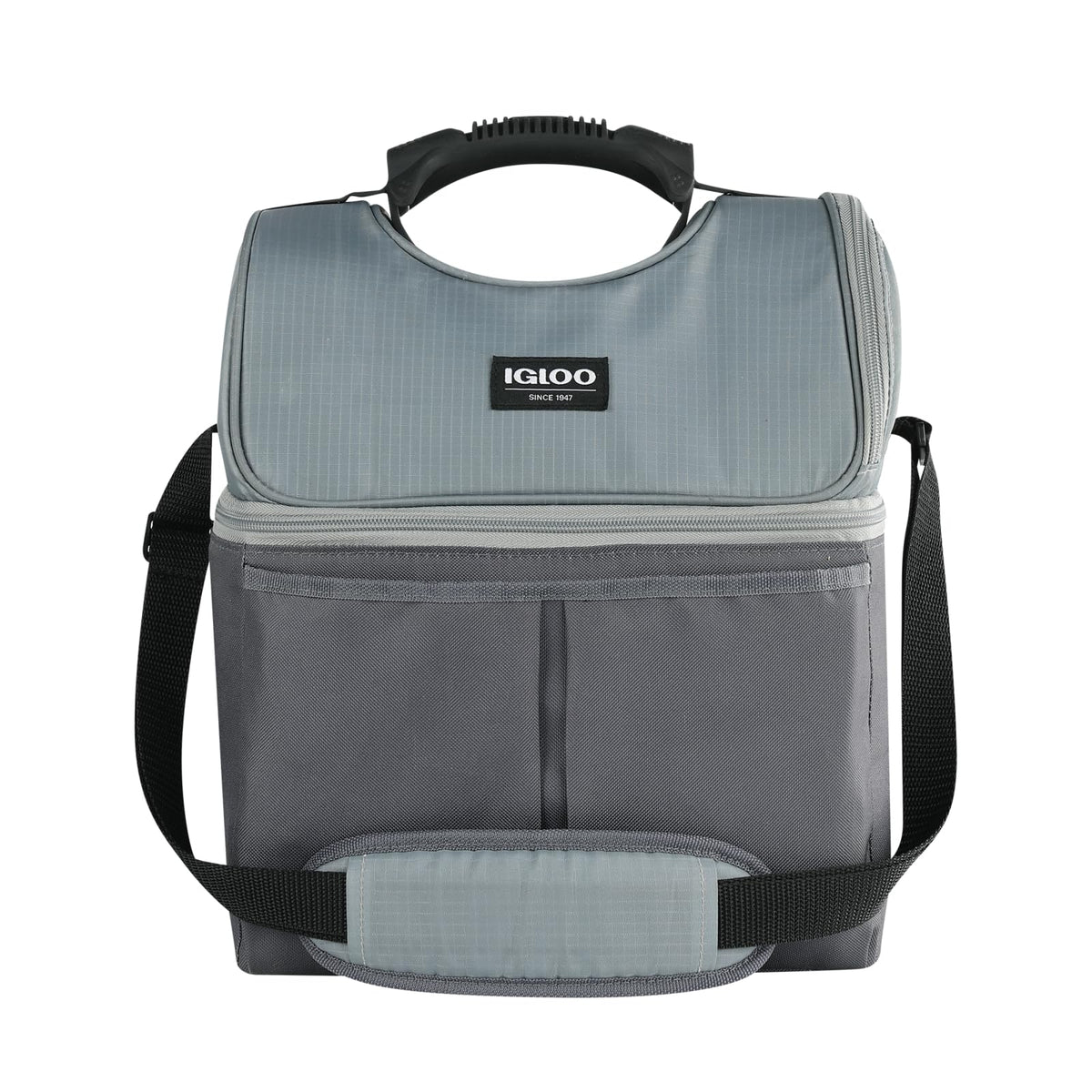 Igloo Gripper Soft Sided Cooler Bag | Insulated Dual Compartment Lunch Cooler