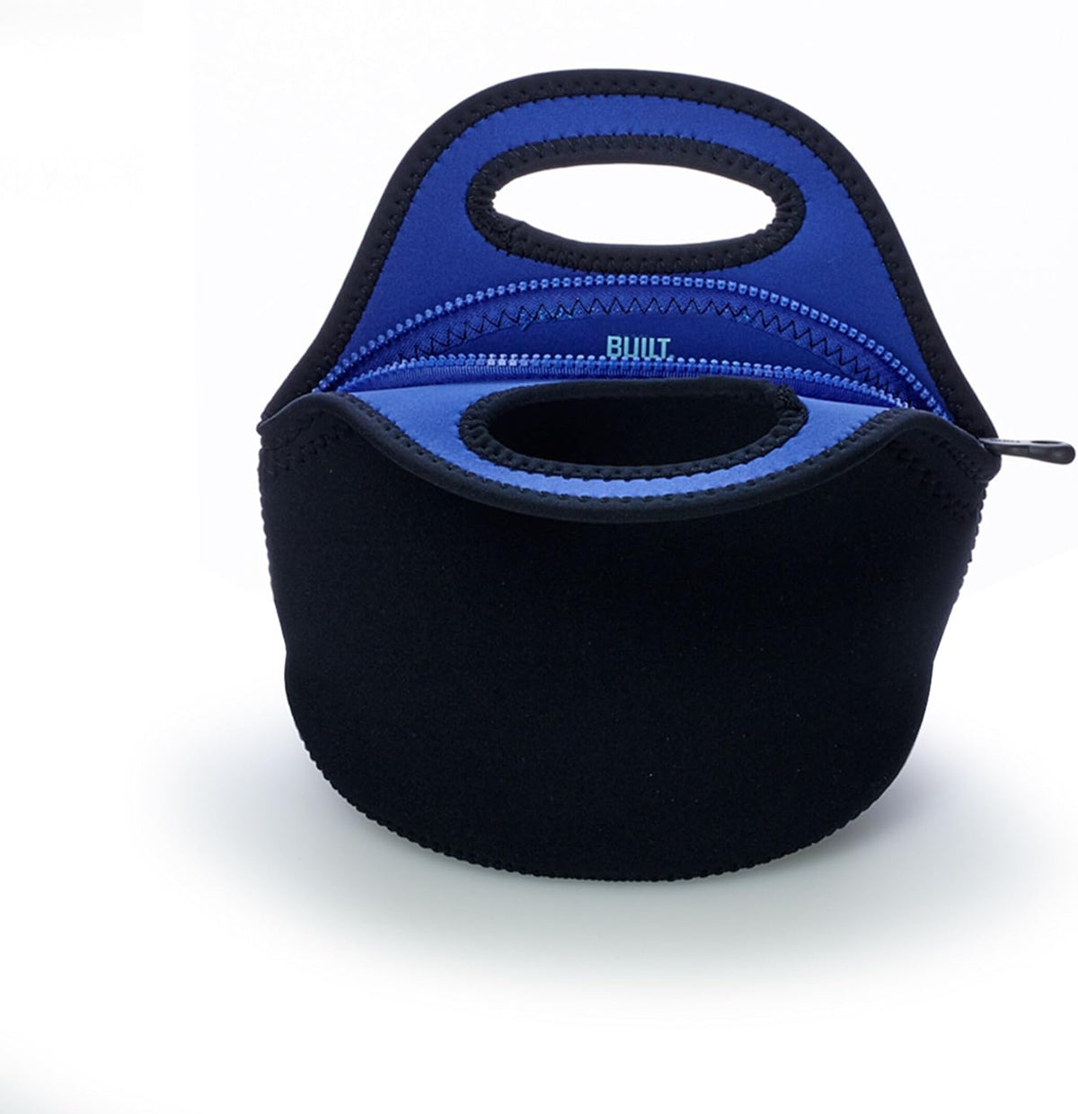 Built Gourmet Getaway Lunch Bag - Insulated Neoprene Lunch Box for Women and Men, Collapsible and Machine Washable, Black