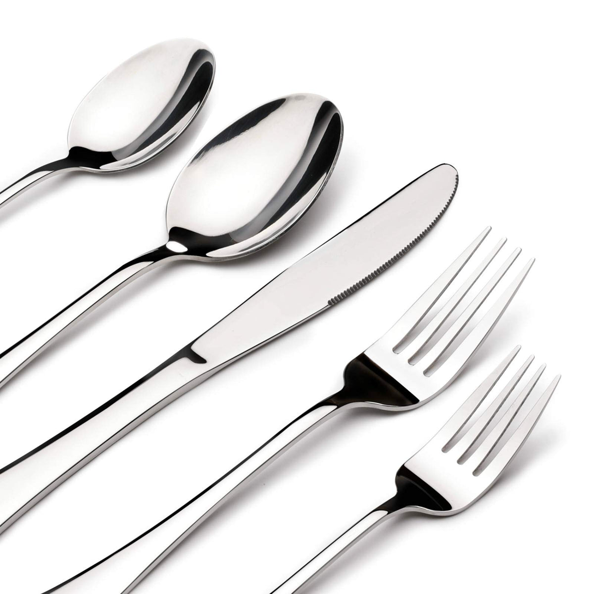 Silverware Set for 12,60 Piece Stainless Steel Flatware Utensil Cutlery Set
