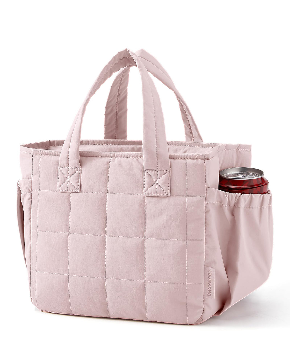 BAGSMART Lunch Bag Women Small Cute Quilted Insulated Leakproof Lightweight