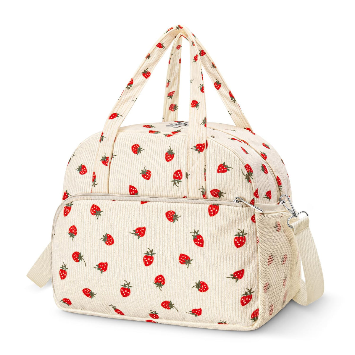 Coobiiya Lunch Bag Women,Lunch Box LunchBag for Women Adult Men, Small Leakproof Cute Lunch Tote Large Capacity Reusable Insulated Cooler Lunch Container for Work/Office/Picnic/Travel-Black Polka Dot
