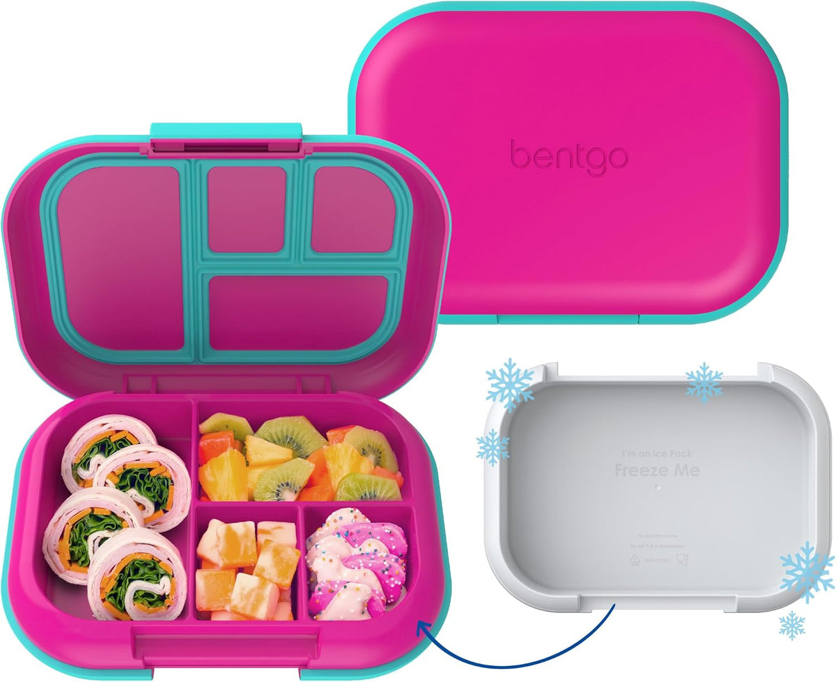 Bentgo Chill Kids 4-Compartment Bento Box Leakproof Lunch Box