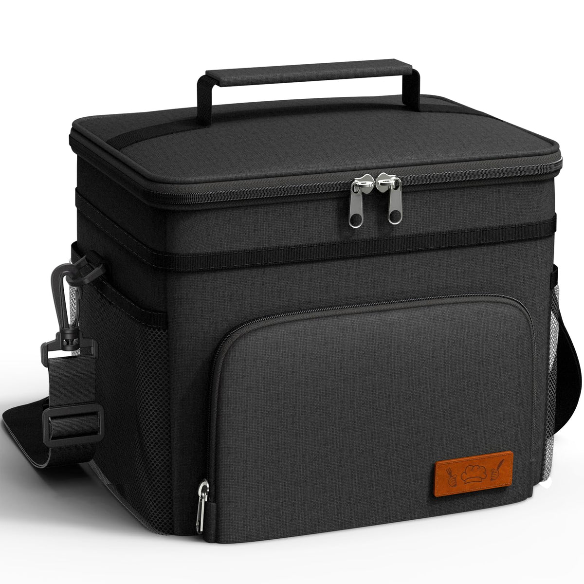 HOTOR Insulated Lunch Box Men Women Leak-Proof Cooler Lunch Bag 15L