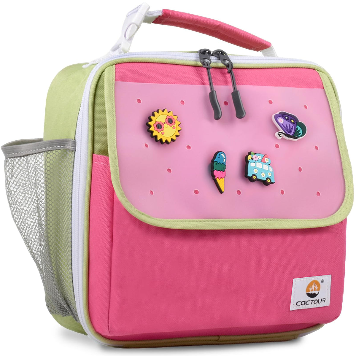 CaCTOUR Lunch Box Kids,Premium Insulated Lunchbox for Girls Boys,Soft Mini Cooler Bag Back to School Thermal Reusable Lunch Bag for Work School Picnic (Blue)