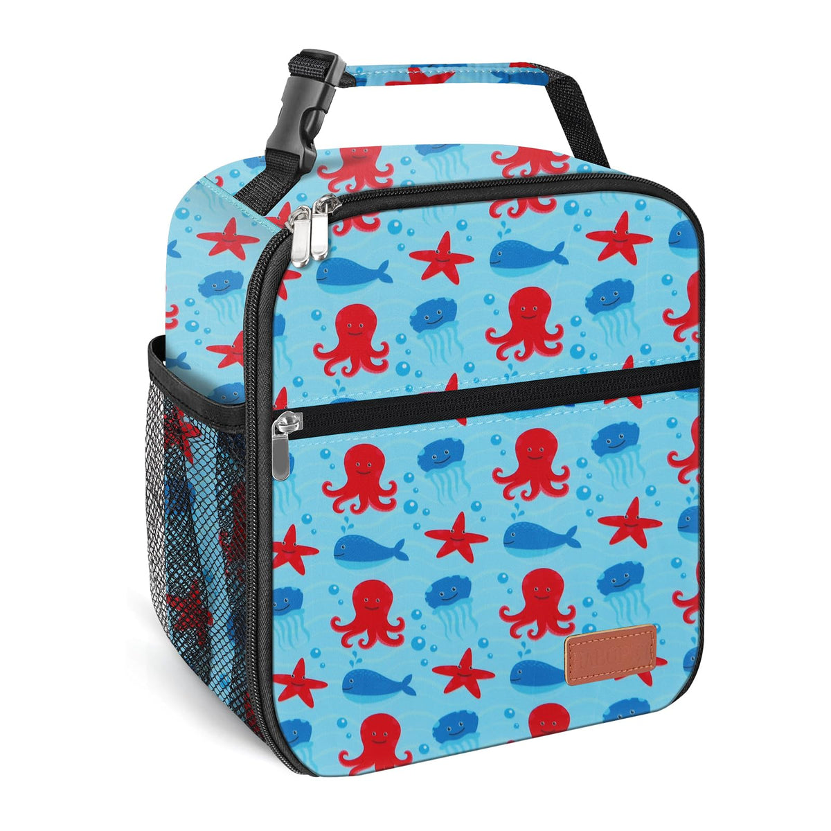Lunch Box for Men & Women Durable Lunch Bag for Work & Adults Reusable Insulated Small Lunchbox Black