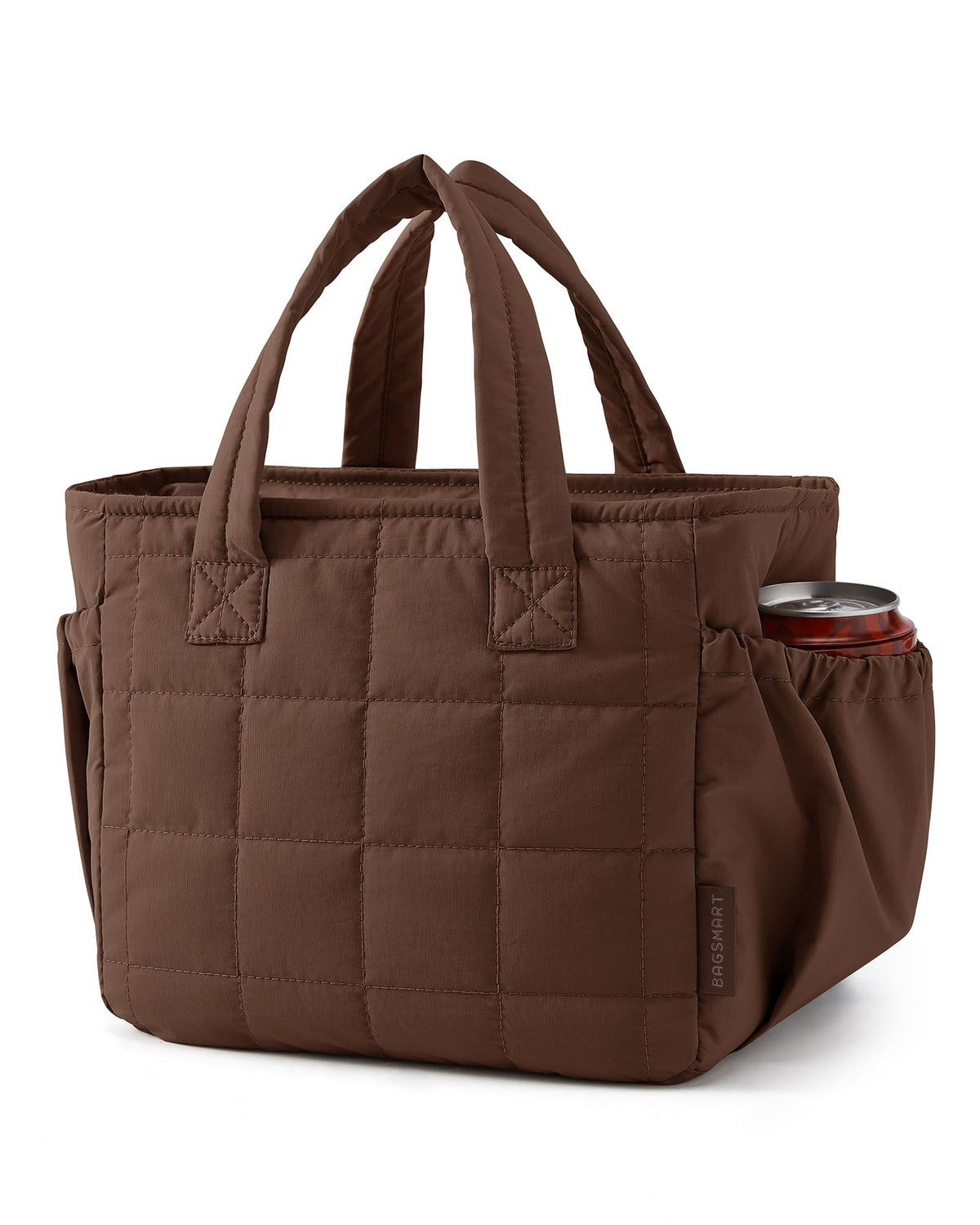 BAGSMART Lunch Bag Women Small Cute Quilted Insulated Leakproof Lightweight