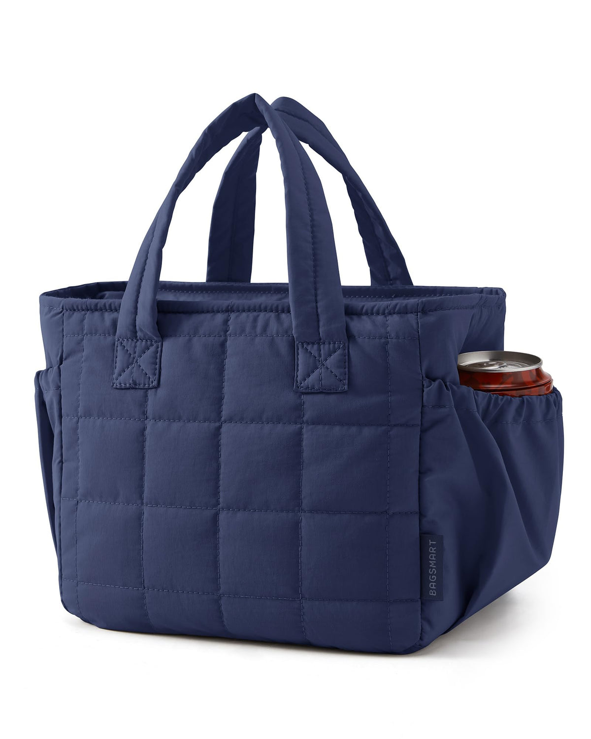 BAGSMART Lunch Bag Women Small Cute Quilted Insulated Leakproof Lightweight