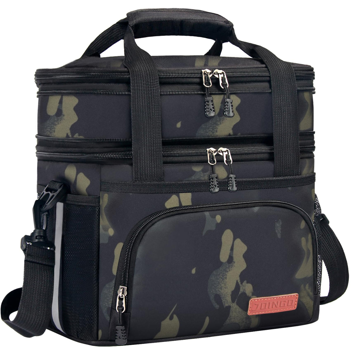 JOINGO Tactical Lunch Box for Men/Women, 16L Expandable Insulated Lunch Bag