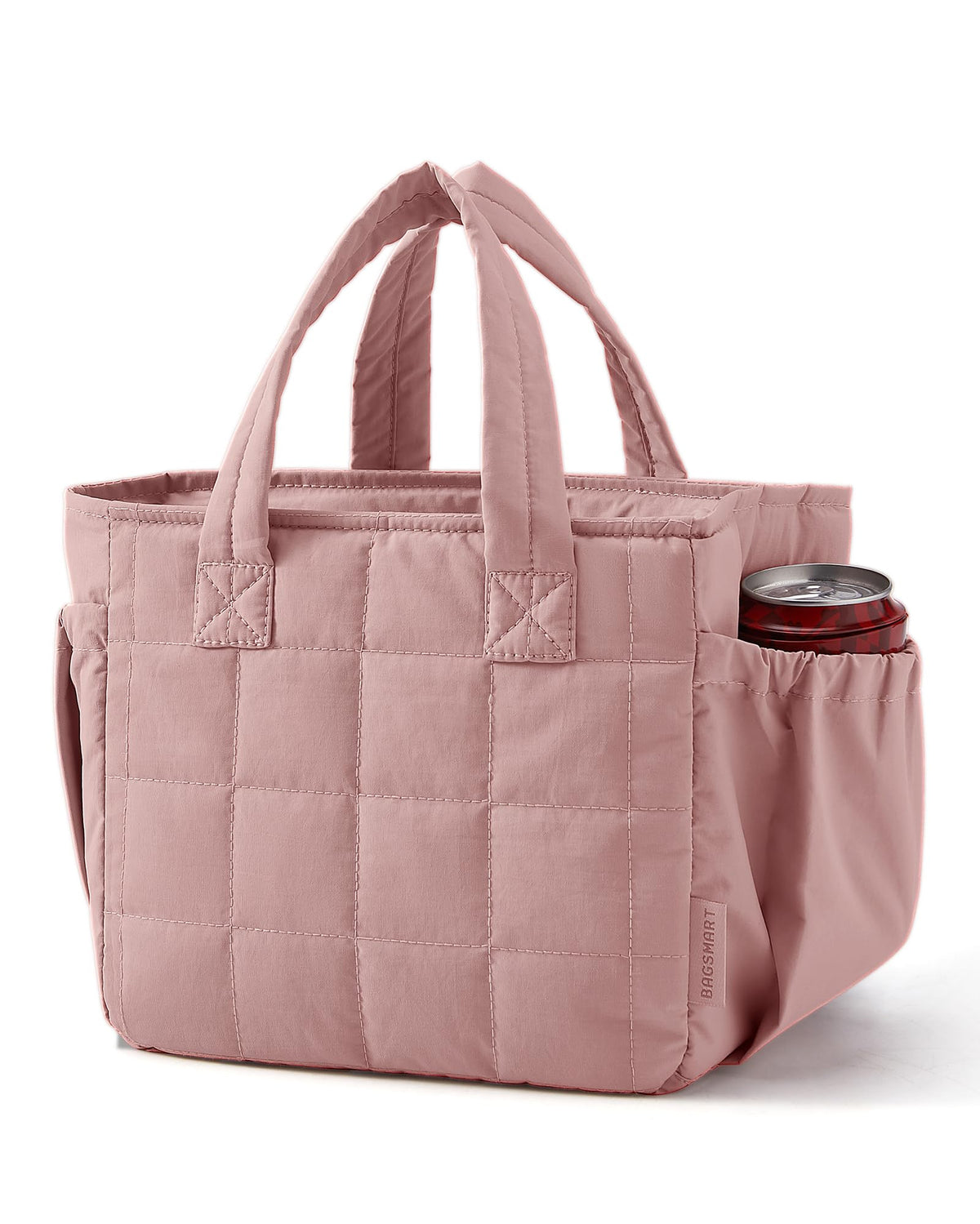 BAGSMART Lunch Bag Women Small Cute Quilted Insulated Leakproof Lightweight