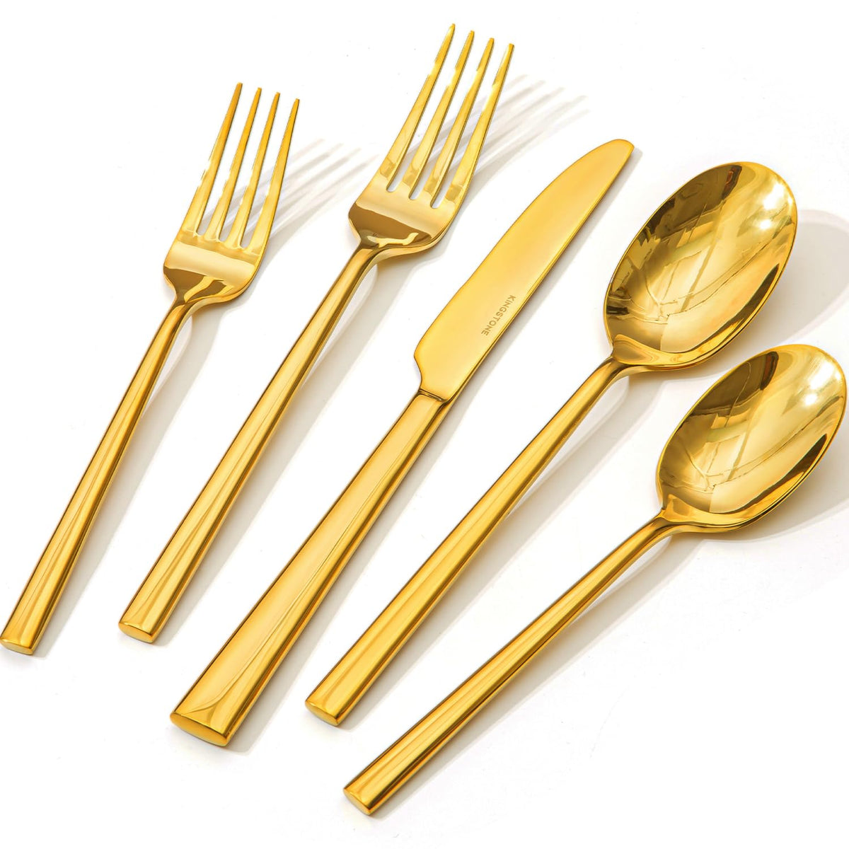 Silverware Set for 4, 20-Piece 18/0 Stainless Steel Flatware Cutlery Set
