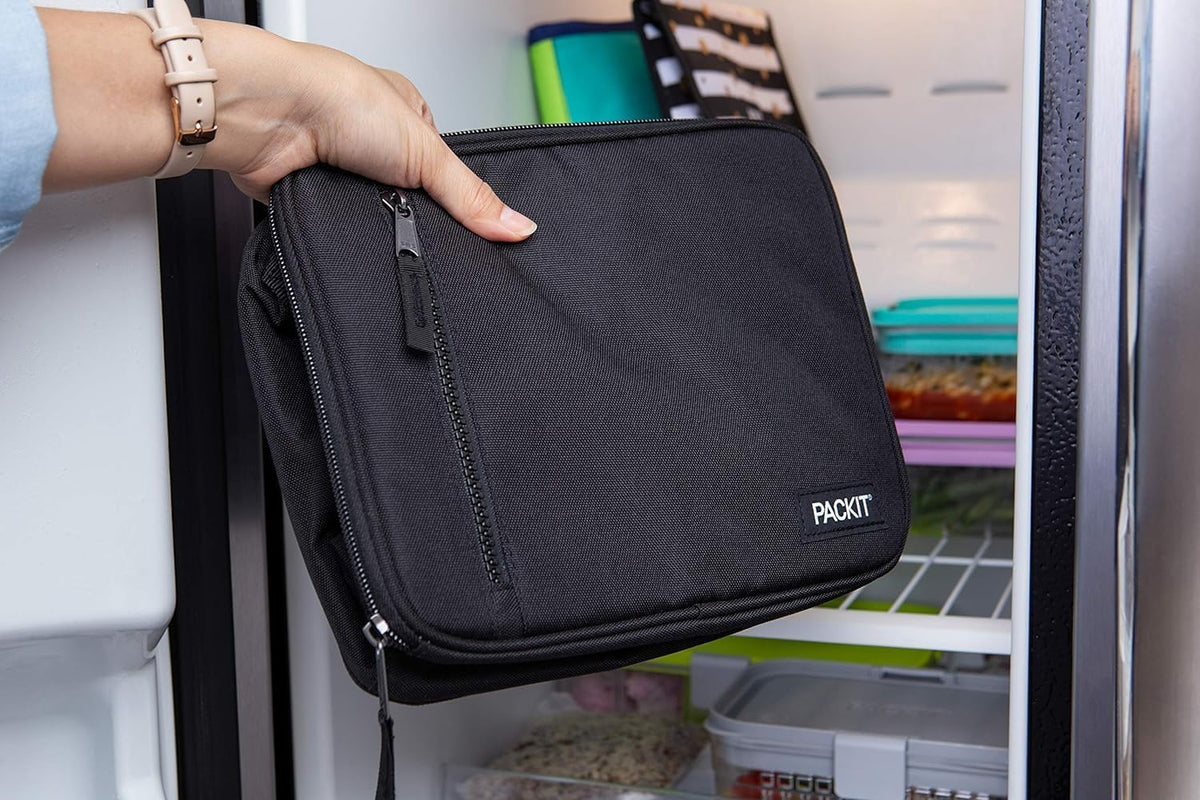 PackIt Freezable Classic Lunch Box, Black