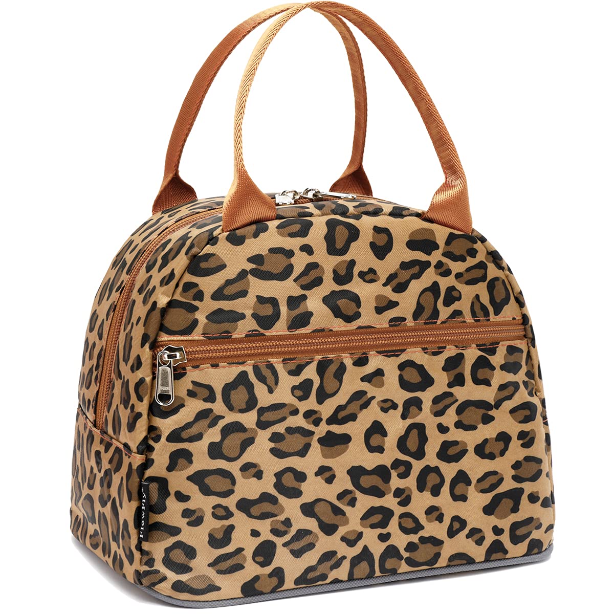FlowFly Insulated Lunch Cooler Bag - Tote Bag Organizer for Women/Men, Black