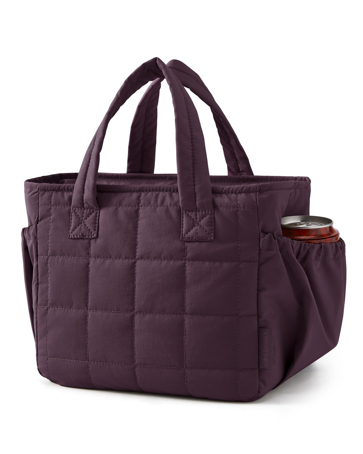 BAGSMART Lunch Bag Women Small Cute Quilted Insulated Leakproof Lightweight