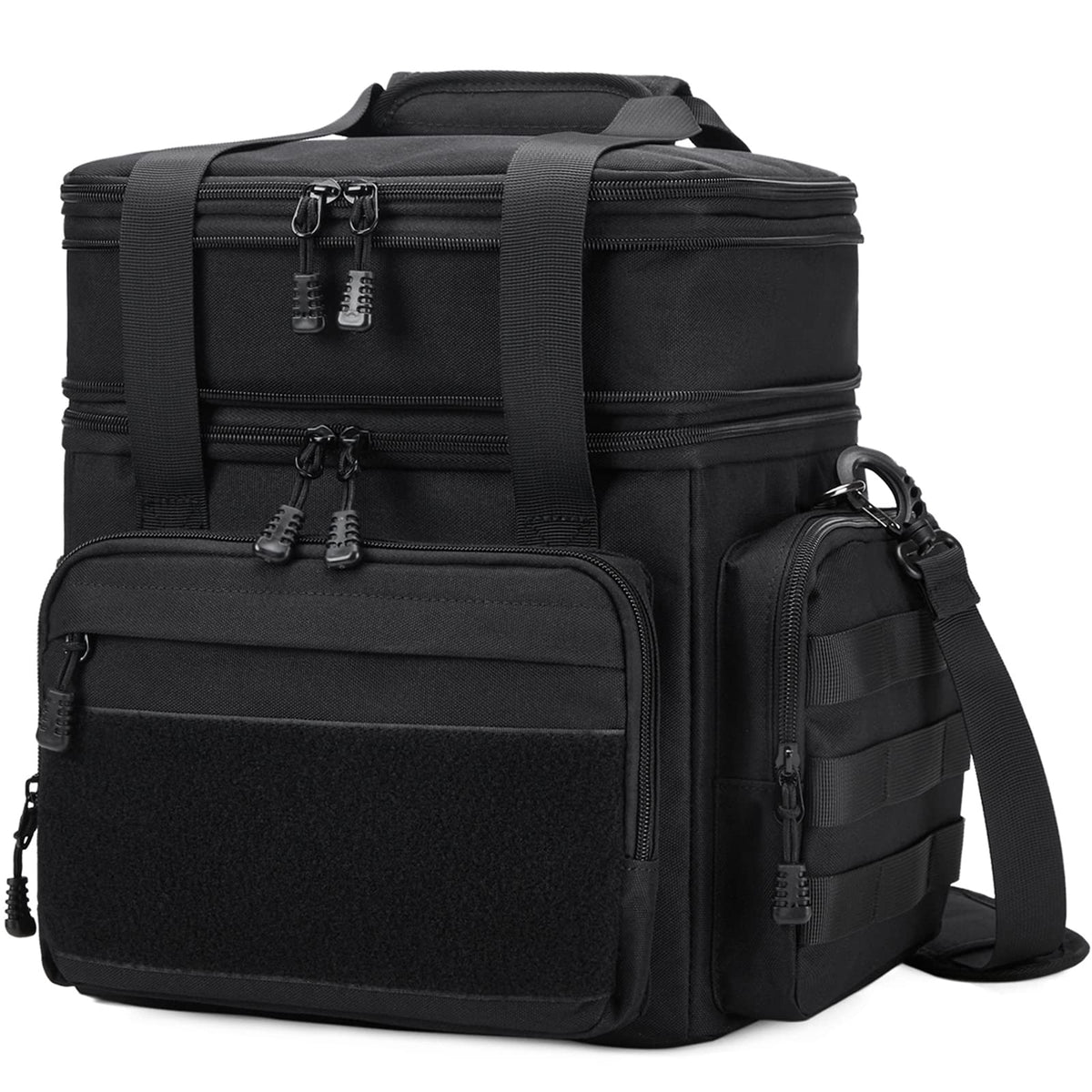 Gafetrey Tactical Lunch Box for Men - Large Lunch Bag Double Deck