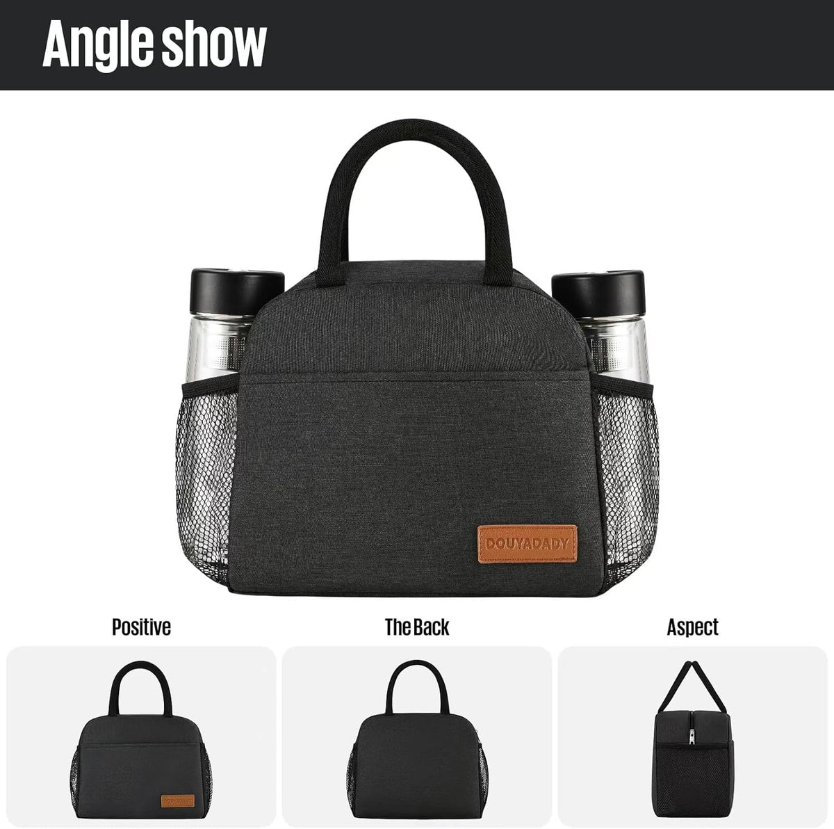 douyadady Lunch Bag&Box Women/Men Insulated&Reusable