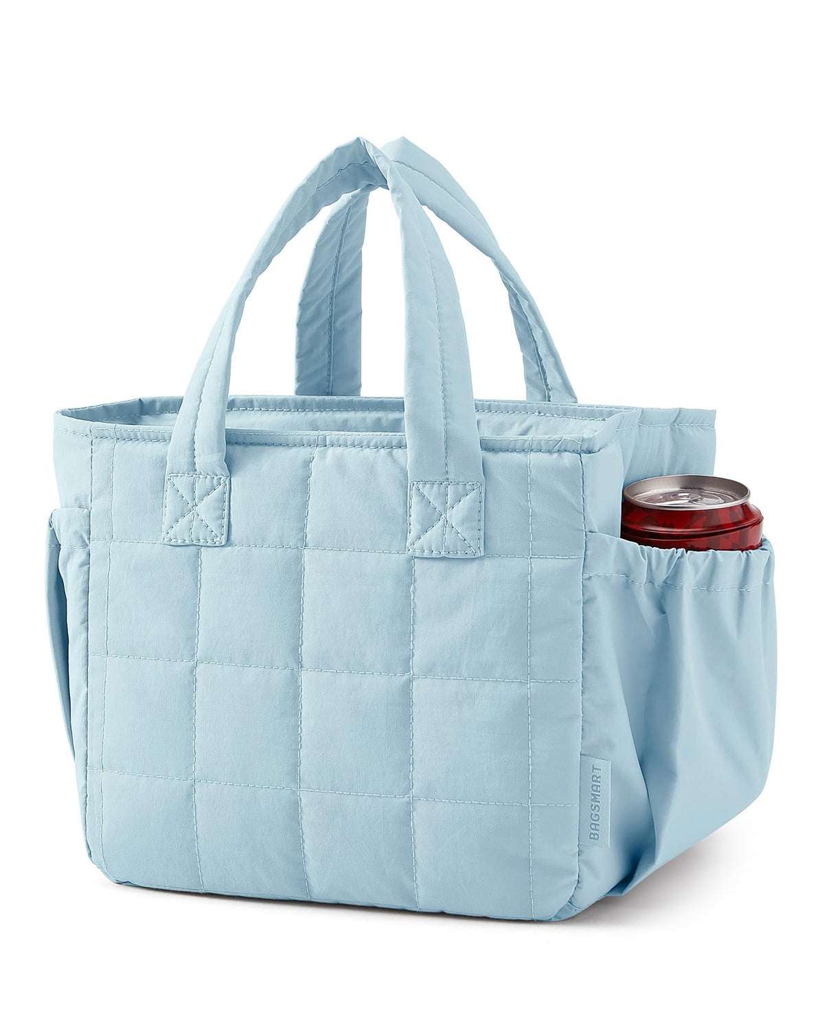 BAGSMART Lunch Bag Women Small Cute Quilted Insulated Leakproof Lightweight