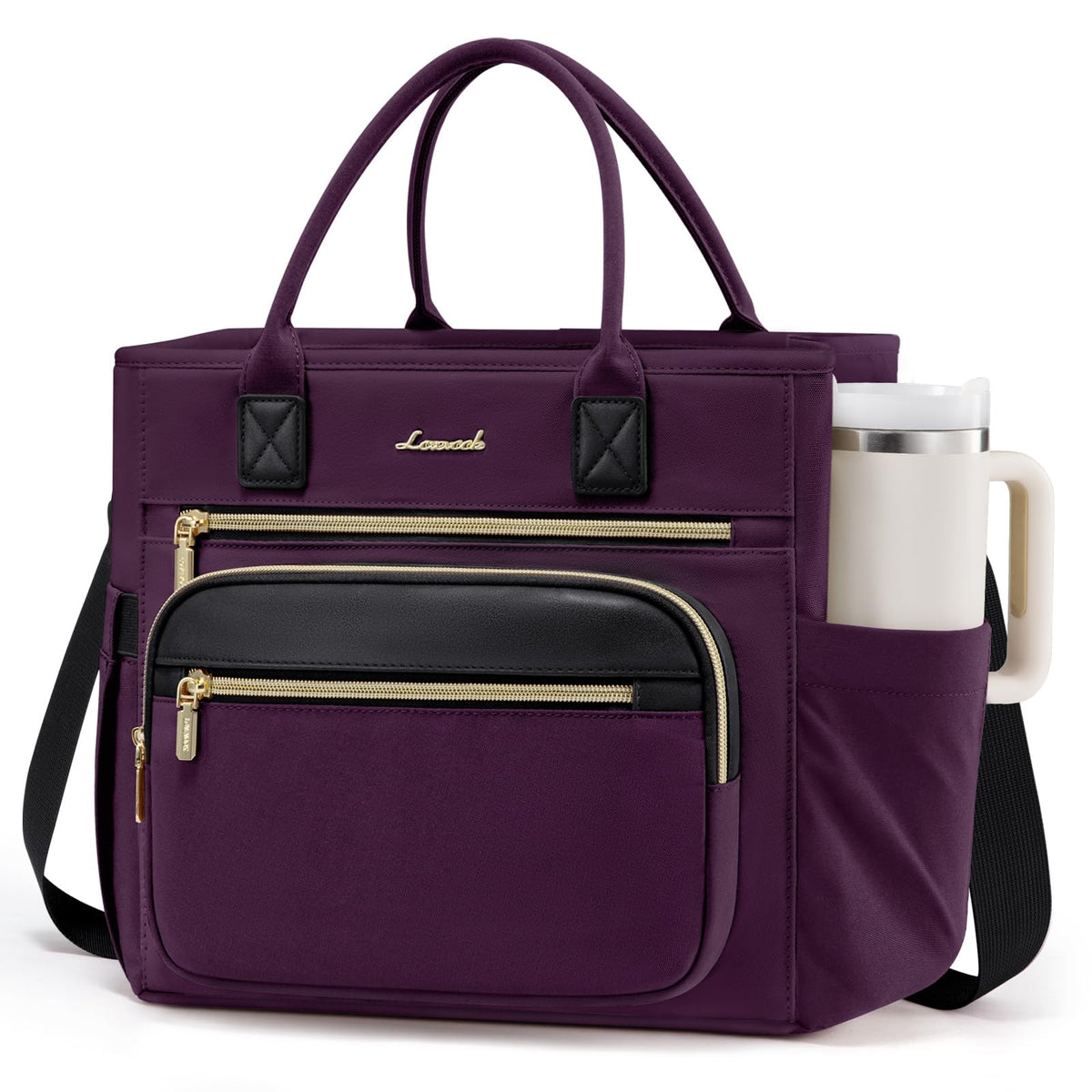 LOVEVOOK Insulated Lunch Box for Women,Large Adult Lunch Cooler Bag Women