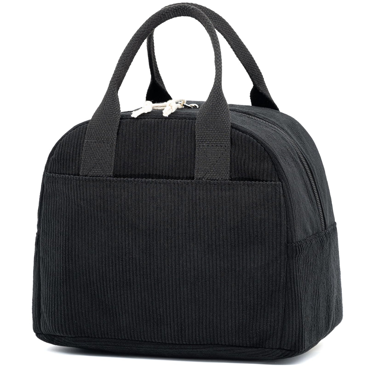 LOVELYWIND Lunch Box for Women,Insulated Lunch Bag,Green Stripe14-Can(9L)
