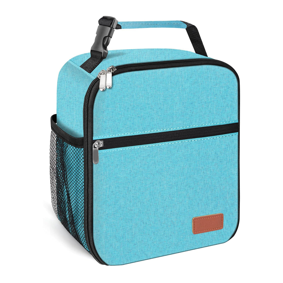Lunch Box for Men & Women Durable Lunch Bag for Work & Adults Reusable Insulated Small Lunchbox Black